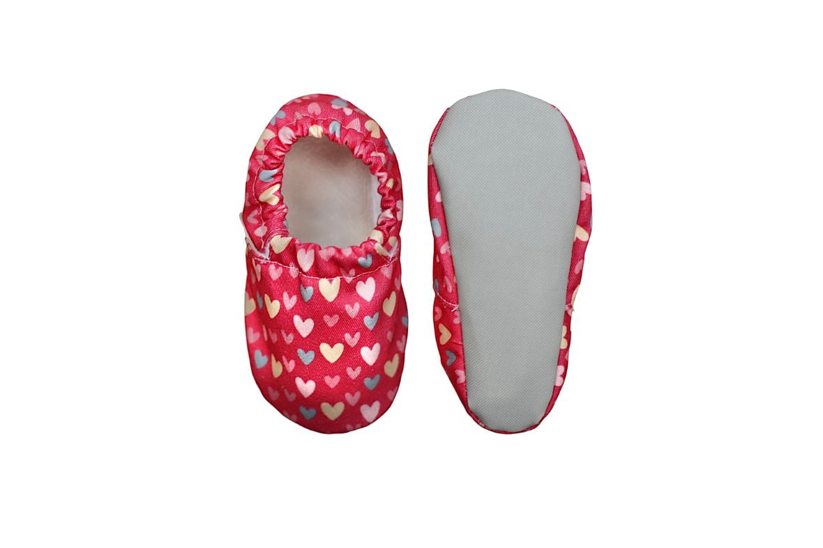 Cotton Pink Hearts